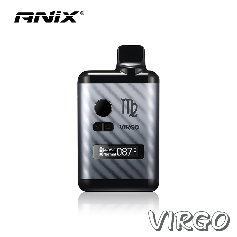 ANIX Virgo Kits E-cigarro Vaporizador de Ervas Secas Embutido 18400 Bateria de Lítio de Alta Descarga Caneta Vape