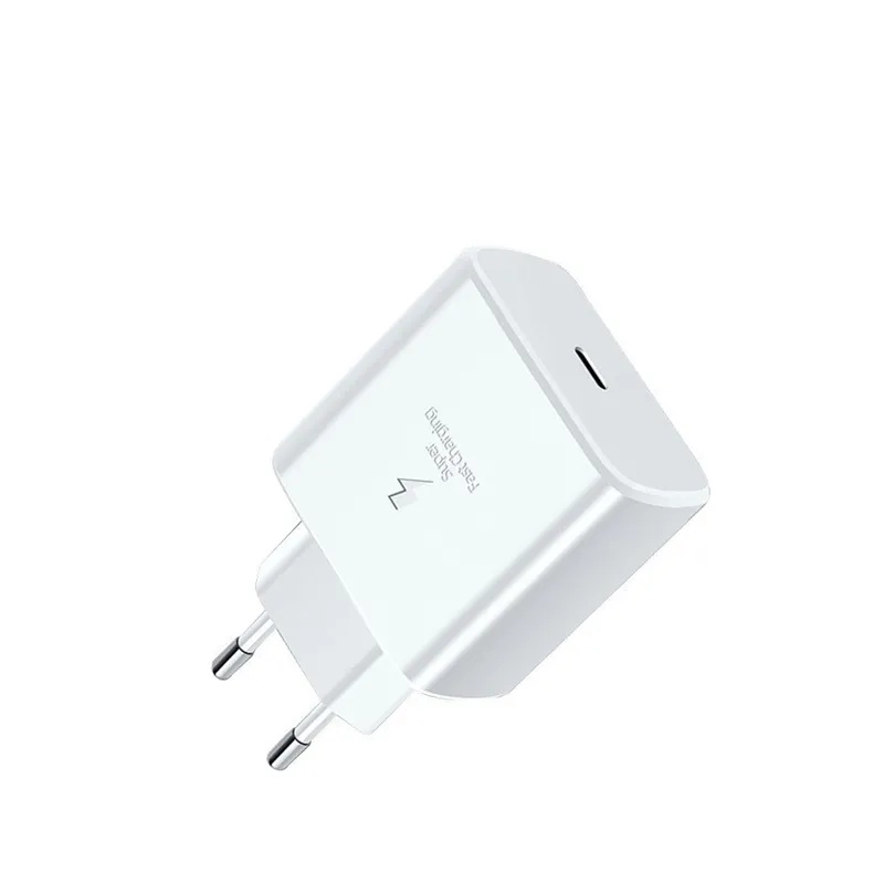 Prise murale US EU chargeur super rapide USB C pour Samsung PD 45W chargeurs Galaxy S20 S21 S22 S23 Ultra/Note10/Note 10 Plus note 20 adaptateur d'alimentation 5A US EU avec boîte chargeur rapide