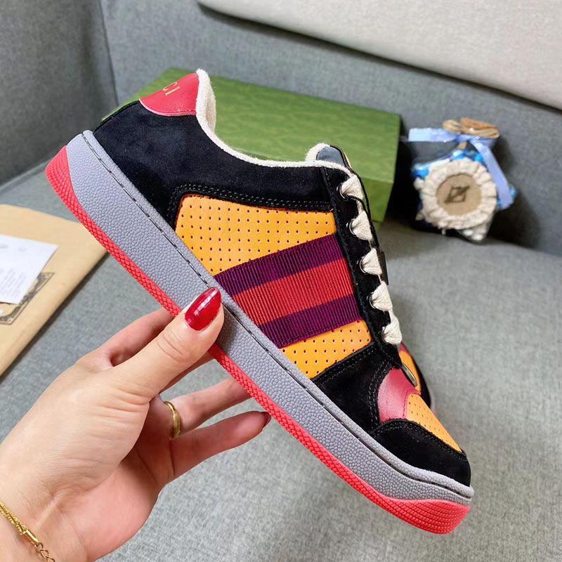 Designer Buty Women Treners Włoska luksusowa marka modowa Sneakers Rozmiar 35-40 Model SyZ01