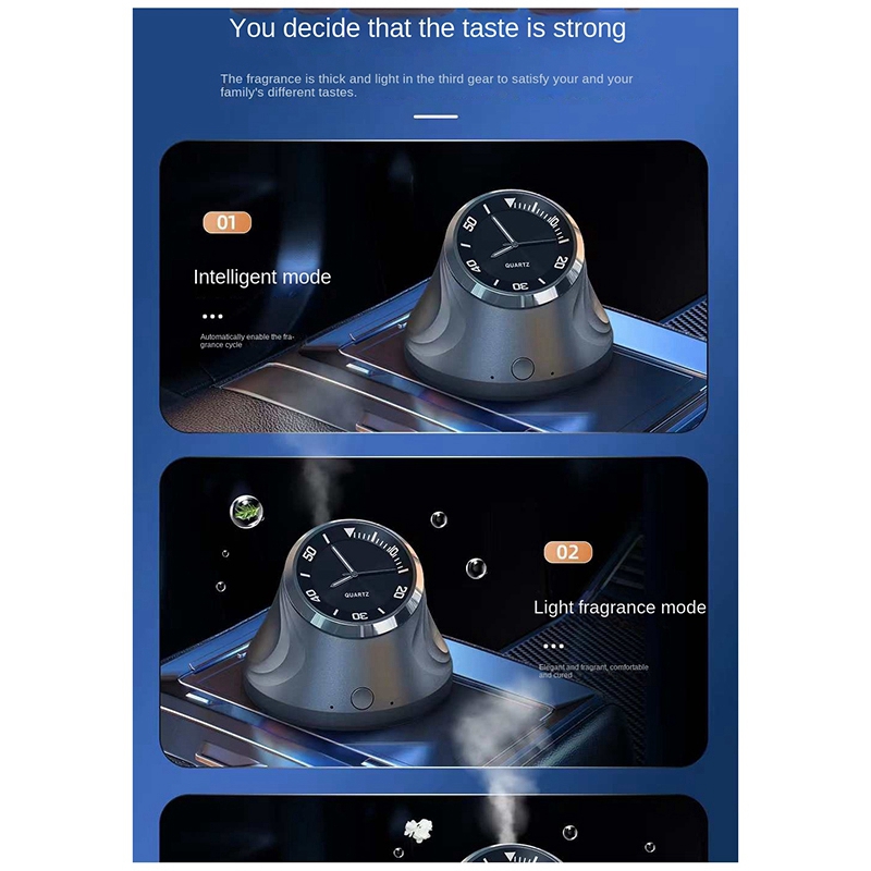 Car Deodorant, Car Air Purifier Smart Car With Long-Lasting Nano Aromatherapy Air Freshener Car Interior Accessories