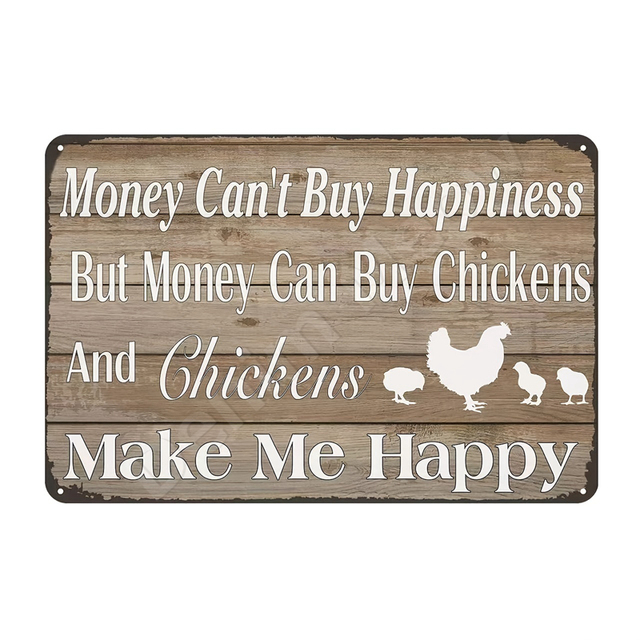 The Fluffy Butt Hut Vintage Retro Metal Sign Hot Chicks Funny Wall Art Sign Welcome To Our Coop Tin Signs Kitchen Farmhouse Wall Decor Cute Pet Animal Size30X20CM w01