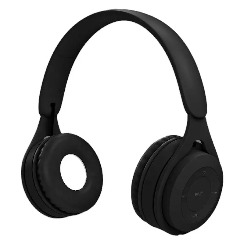 Y08 Över öronmusik hörlurar med mikrofon headset färgglada trådlösa Bluetooth -hörlurar för flickor