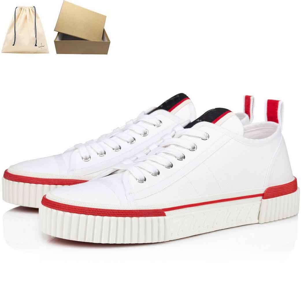 Luxury Pedro Sneakers Red Designer Shoes High/Low Top Skateboard Walking Canvas Leather Mens Womens Casual Shoe Couple Comfort Walking Eu36-47