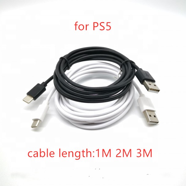 Type C Port 1M 2M 3M Cable Cable Fast Charging Line Line for PS5 Xbox Series Switch Controller