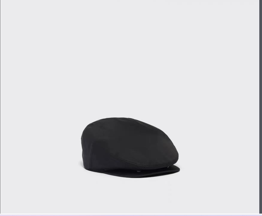 Men Nylon Beret Newsboy Caps Designer Black Autumn Warm Berets Hats Spring Winter Female Women Flat Cap Berets Soft Casual Painter Hats