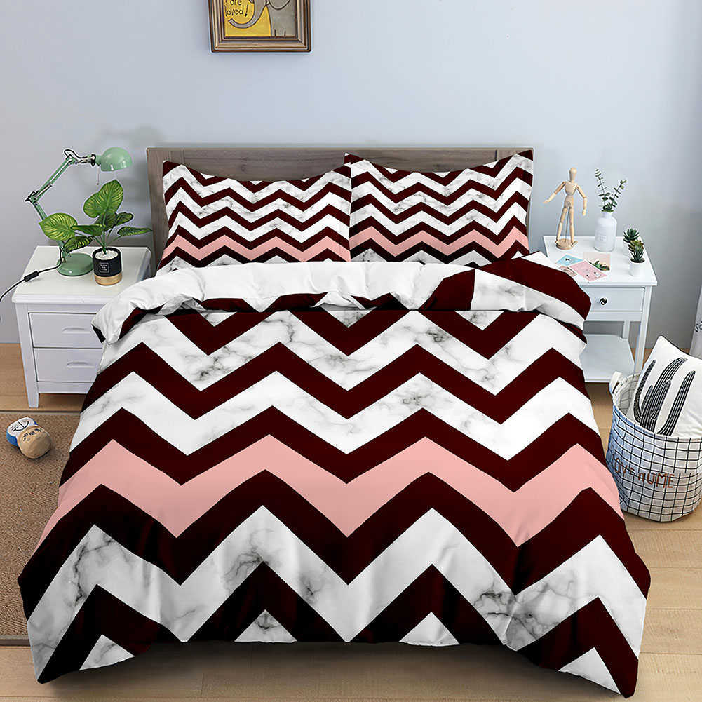 Bedding sets Marble Bedding Set Luxury Bed Set Geometric Duvet Cover Set Comforter Cover with case Girls Kids Bedding Set