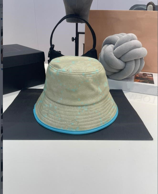 Chapeau de seau en nylon de concepteur pour femmes nouvelle lettre de mode casquettes pliables chapeaux de pêcheur plage pare-soleil à large bord casquettes pliantes dames melon livraison directe