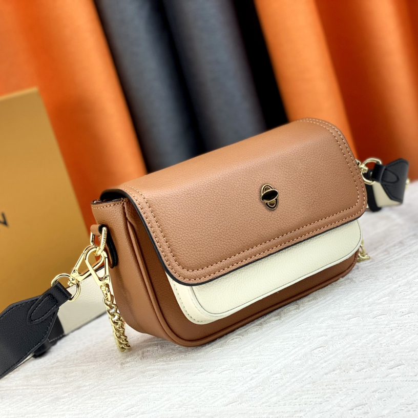 Designerka torba na ramię torebka 5A wysokiej jakości skórzana torba crossbody clutch Messenger Bag damska moda klapa luksusowa torba na telefon komórkowy