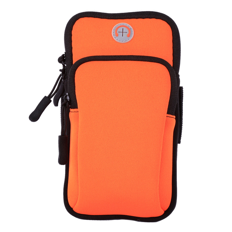 Bieganie mobilnej torby na zewnątrz sportowy wodoodporny materiał materiałowy z męską i damską sprzęt fitness ramię podwójne użycie torby
