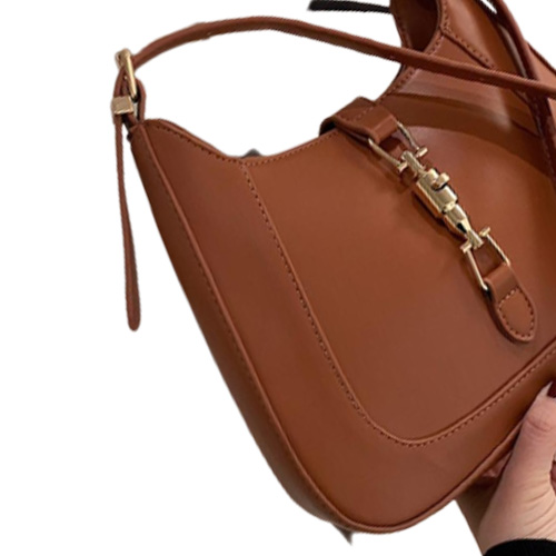 Bag Bagage Making Material Toptrender Retro Underarm Shoulder Side Bags For Women 2023 Trend Luxury Designer PU Leather Crescent 1732746