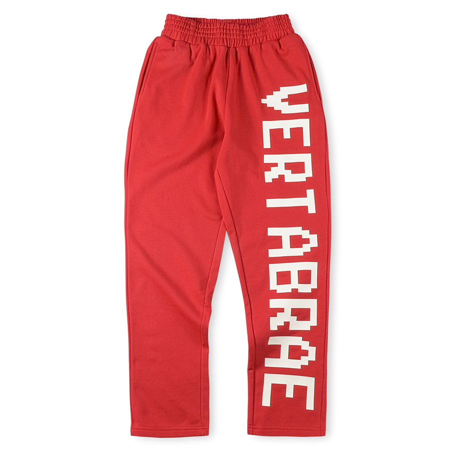 Sweatpants Pants Vertabrae Letter Printing Men Women Heavy Fabric Unisex Joggers Drawstring Trousers EUR US Size 2024FW