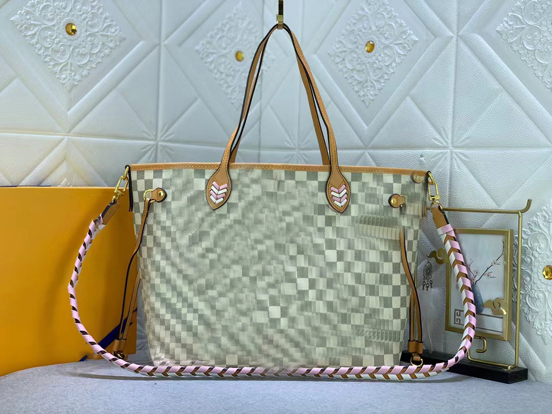 Luxuriöse Designer-Umhängetasche, Strandtasche, Einkaufstasche, All-Match-Store-Tasche für hohe Kapazität und lässigen Stil N50047