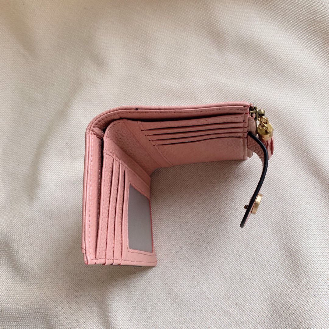 Fashion Tassel Genuine Leather Wallet for Women Short Multi Function Cowhide Card Holders Coin Purse Money Clip Small Wallets