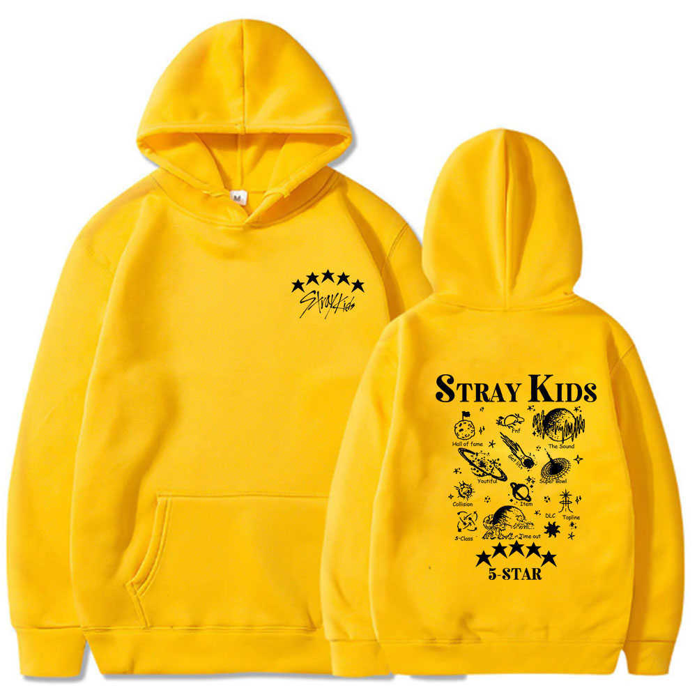 Erkek Hoodies Sweatshirts Kpop Sokak Çocuk Maniac Hoodies 5 Yıldızlı Yeni Albüm Hoodie Street Giyim Kadın Sweatshirts Sonbahar Kış Hoodies Sokak Çocuk Kıyafetleri LST230902