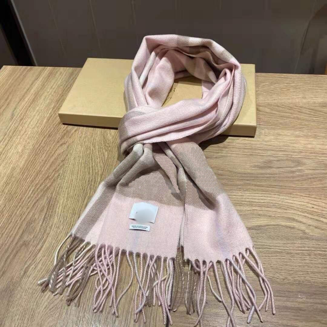 Classic Plaid Luxury Designer Scarf For Women Men 100% Cashmere Tassel Designers Scarves Scarfs Shawl Sciarpa For Winter Womens And Mens 180x30cm Christmas gift