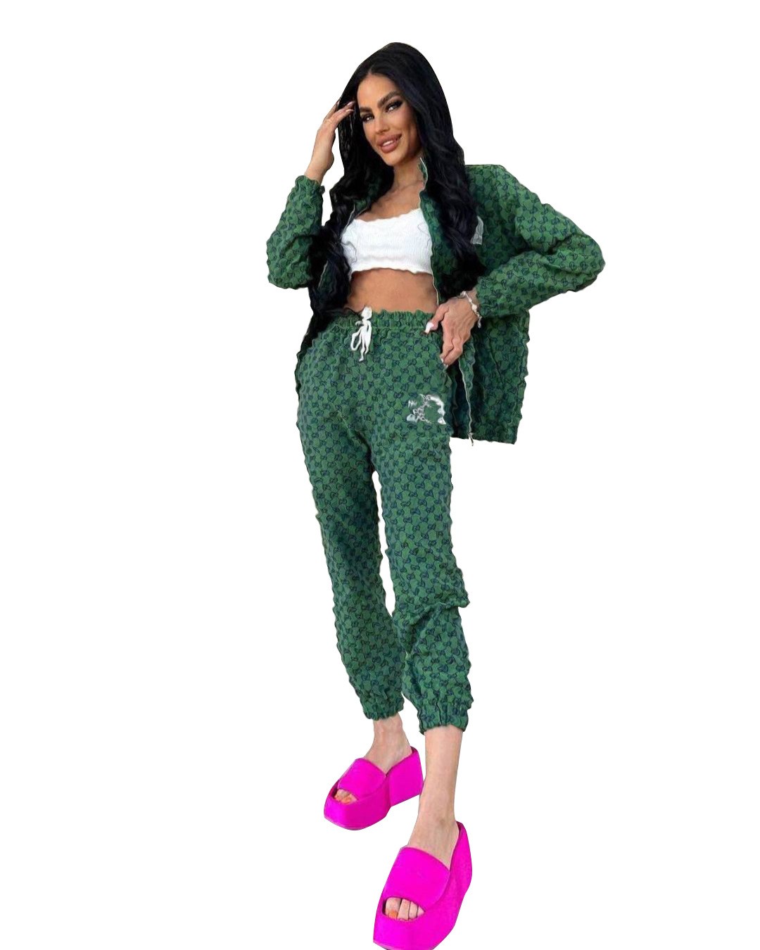 Femmes Survêtements Designer Costume de jogging 2 pièces vestes manteaux pantalons ensemble vêtements de sport décontractés couleur unie costumes de motard plus la taille dames vêtements Y71376