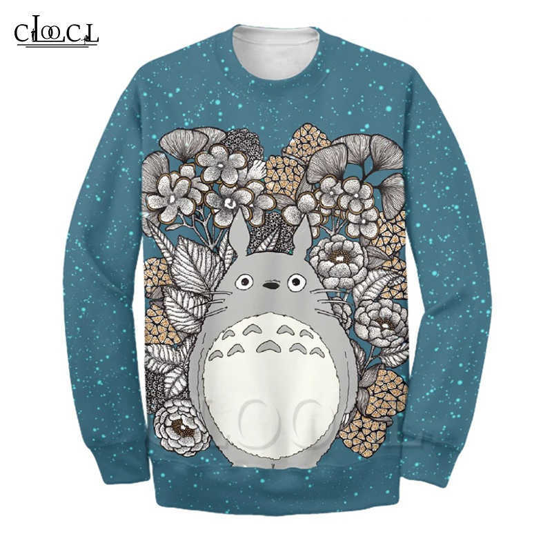 Men's Hoodies Sweatshirts Fashion Men Women 3D Print Hoodie My Neighbor Totoro Flower Anime Hoodies Sweatshirt Jacket Unisex Casual Streetwear LST230902