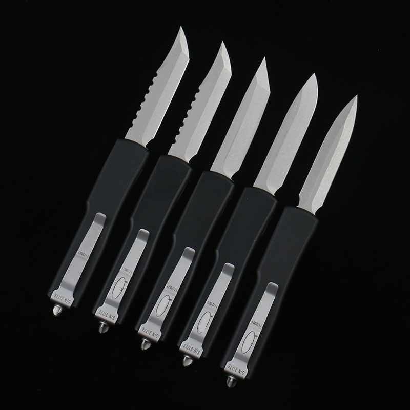 DQF Version Mini MT 70 Knives Combat Tactical Knife D2 Steel Blade 6061-T6 Aviation Aluminum Alloy Handle Outdoor Camping Survival EDC Tool