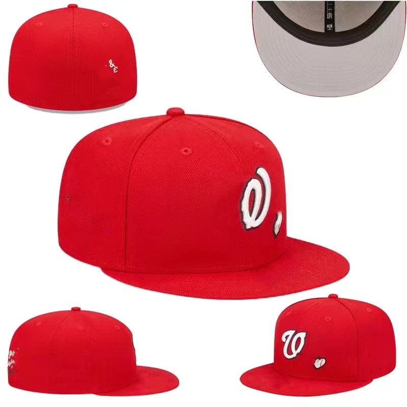 Ball Caps Designer Hat Mens Baseball dopasowane czapki Klasyczne czarny kolor hip hop Chicago Sport Pełny zamknięty design czapki baseballowe chapau ścieg hustle kwiaty