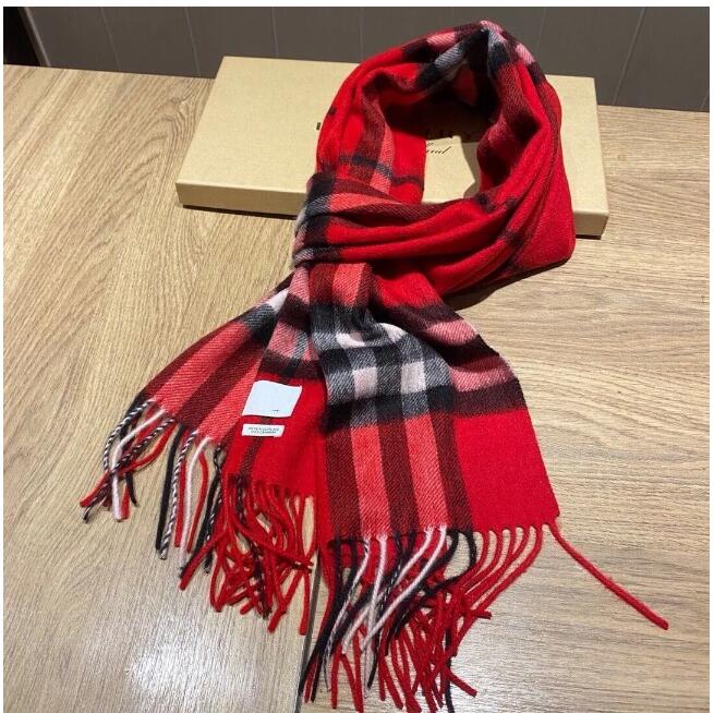 Stylish Women Cashmere Scarf Full Letter Printed Scarves Soft Touch Warm Wraps With Tags Autumn Winter Long Shawls