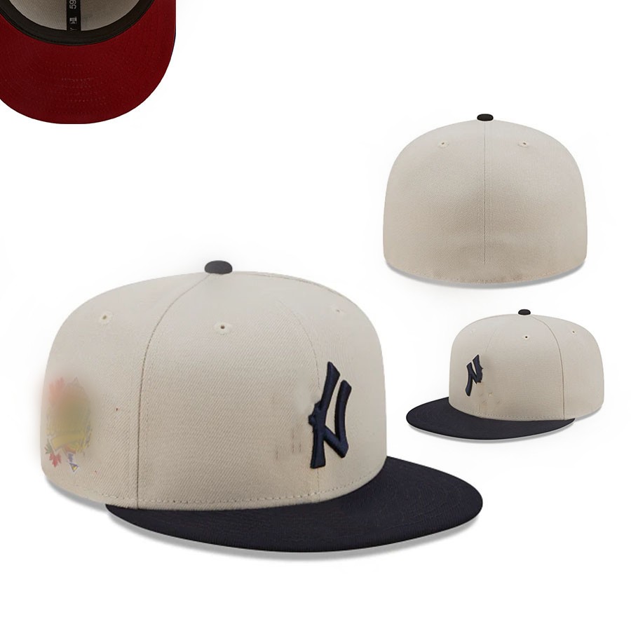 Ball Caps Designer Hat Mens Baseball dopasowane czapki Klasyczne czarny kolor hip hop Chicago Sport Pełny zamknięty design czapki baseballowe chapau ścieg hustle kwiaty