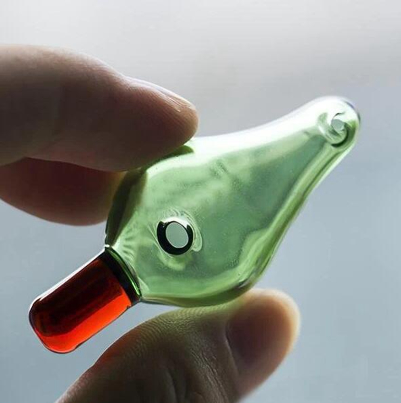 Nouveau style fumer coloré Pyrex verre épais à la main bulle Carb Cap chapeau ongles Dabber Bongs bol plates-formes pétrolières filtre à eau filtre trou d'air bol accessoires DHL