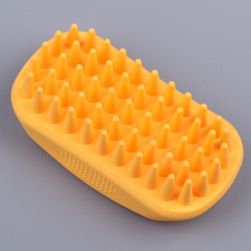 Pet Shampoo Grooming Brush Long Short Hair Medium Large Pets Dogs Cats Back Massage Shower Comb Scrubber HW0087