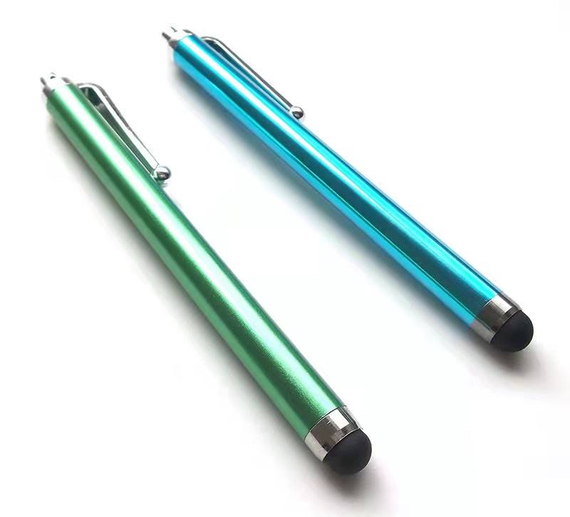 Promotional Multi Function pen touch screens with clip custom logo touch pen colorful stylus pens for laptops and phones