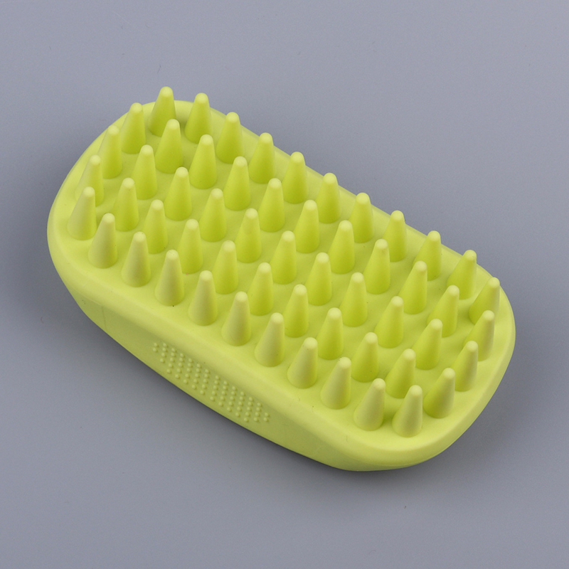 Pet Shampoo Grooming Brush Long Short Hair Medium Large Pets Dogs Cats Back Massage Shower Comb Scrubber W0087