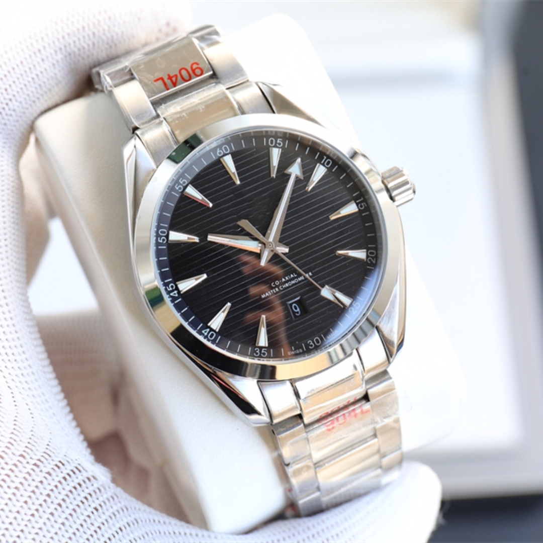 VSF Montree De Luxe Luxury Watch 41x11mm 8500 Otomatik Mekanik Hareket Çelik çantası Erkekler Saatler Bilek Swatches su geçirmez