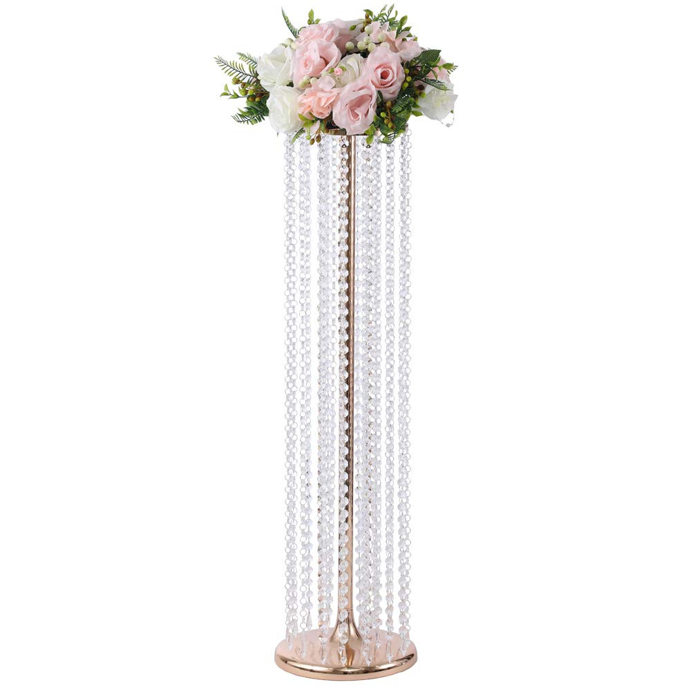 Bloemenstandaard Bruiloft Centerpieces op tafel Metalen tafelblad Bloemenvaas voor bruiloftsfeest Home Decor