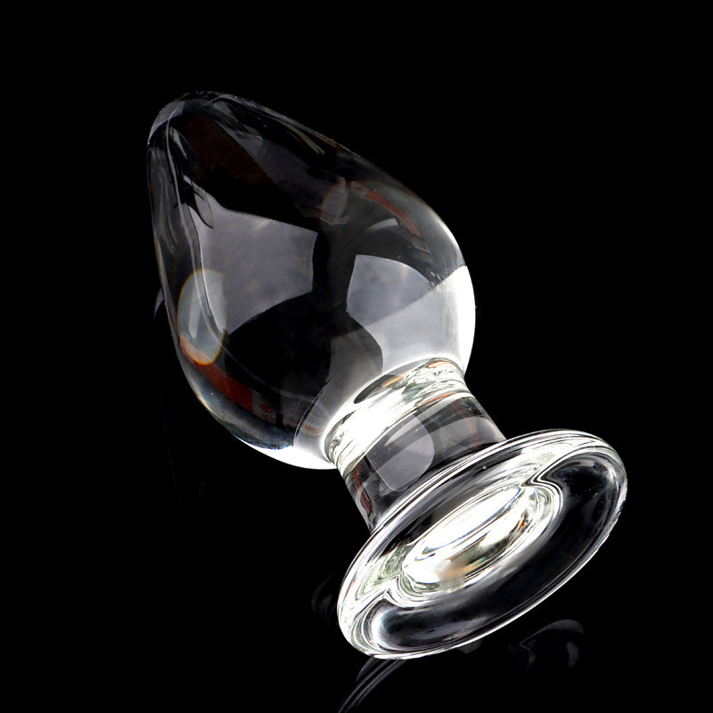 Anal Toys Large Crystal Butt Plug Vagina Ball Big Glass Dildo Bead Adult Sex For Women Men Gay Masturbator 230901