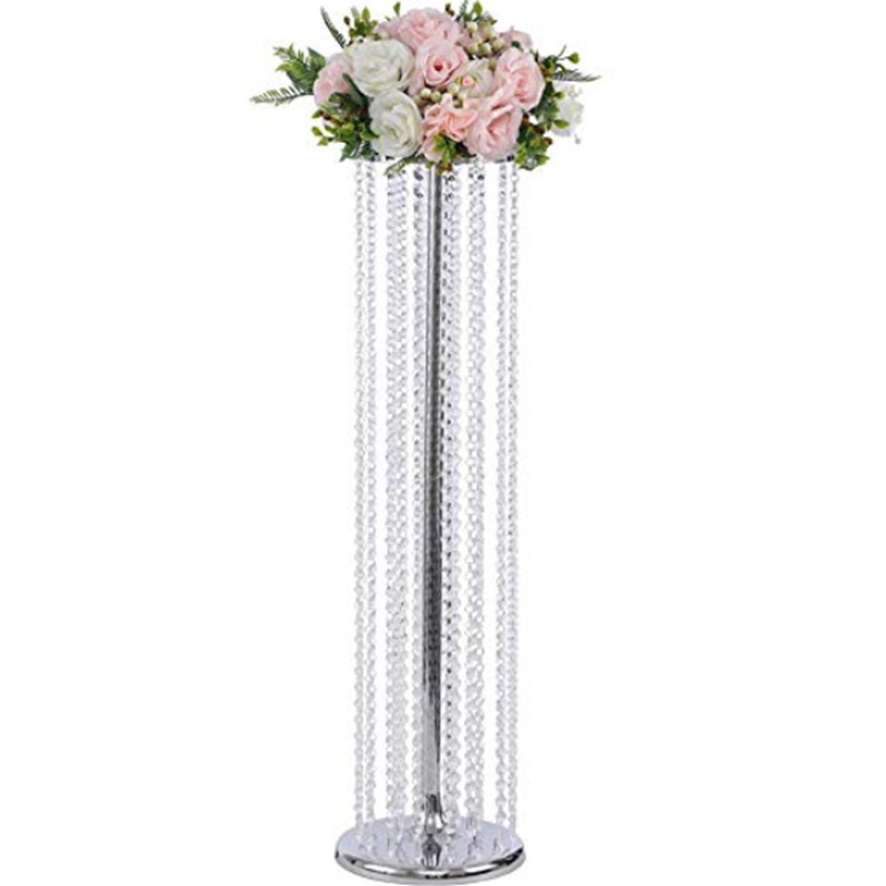 Suporte de flores peças centrais do casamento na mesa de metal vaso de flores para festa de casamento decoração de casa