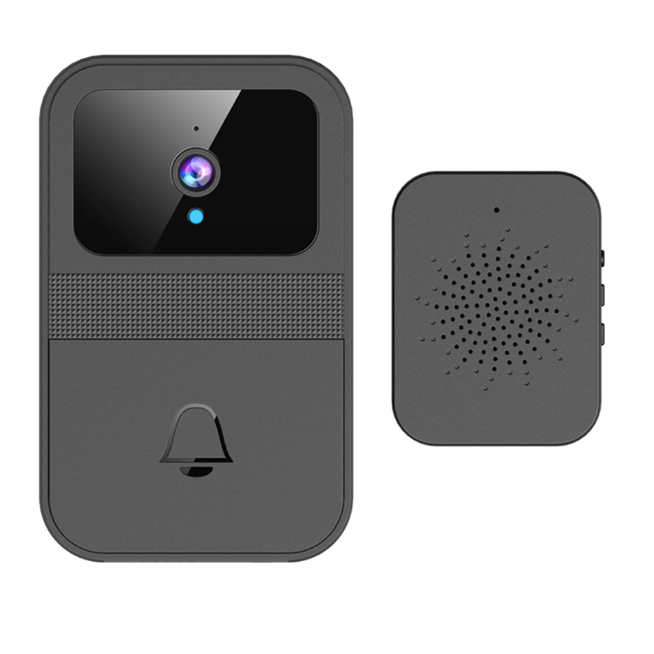 D9 Bezprzewodowe wideo Doorbell HD 1080P Wizualizowalny inteligentny aparat do drzwi Nocna wizja bezprzewodowa kamera dzwonowa