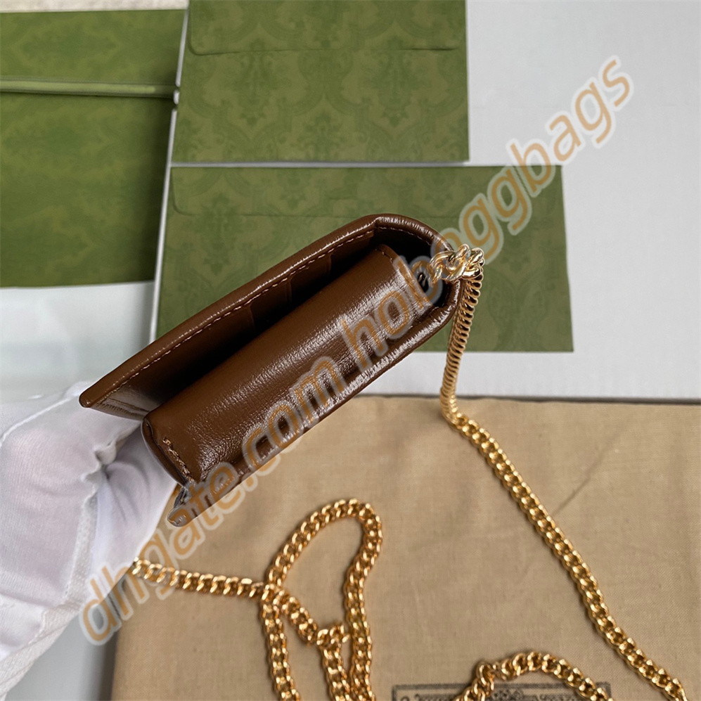 Multi Pochette av högsta kvalitet Luxury Wallet Mini Purses Crossbody Designer Bag Woman Brand Metal Sign Axel Clutch Bags Mini Handväskor