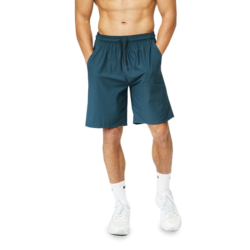 LL-355 Herenshorts Hardloopsport Losse trainershorts Vijfde broek Sportkleding Gymtraining Fitnesskleding voor volwassenen Elastisch trekkoord Sportkleding Sneldrogend