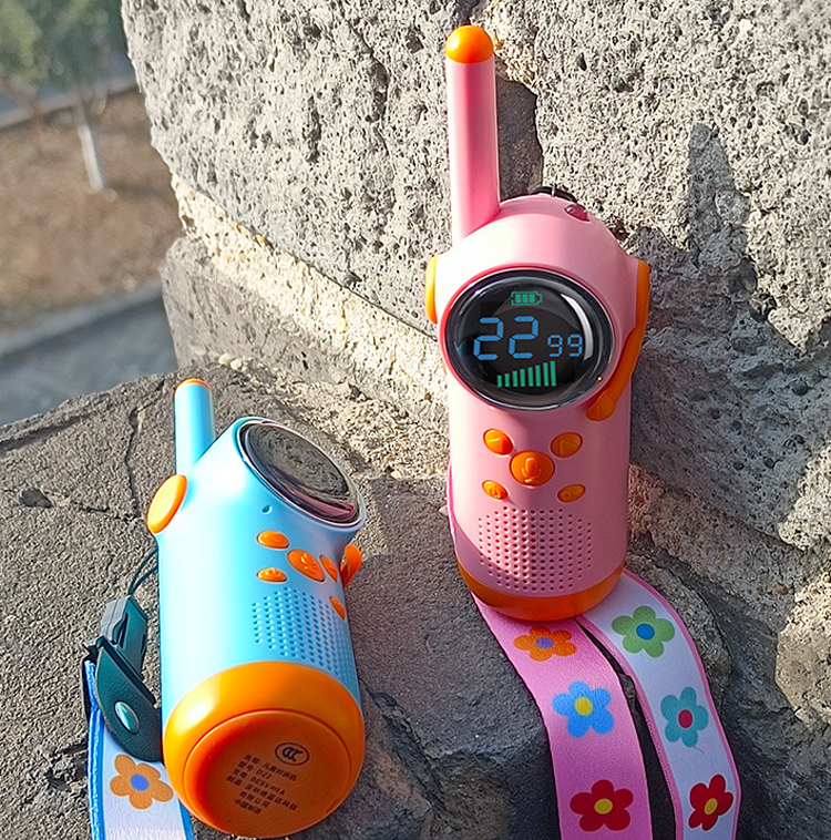 Walkie-talkie Portable pour enfants, émetteur-récepteur portatif, portée de 3KM, Radio, jouets pour enfants, cadeau de noël