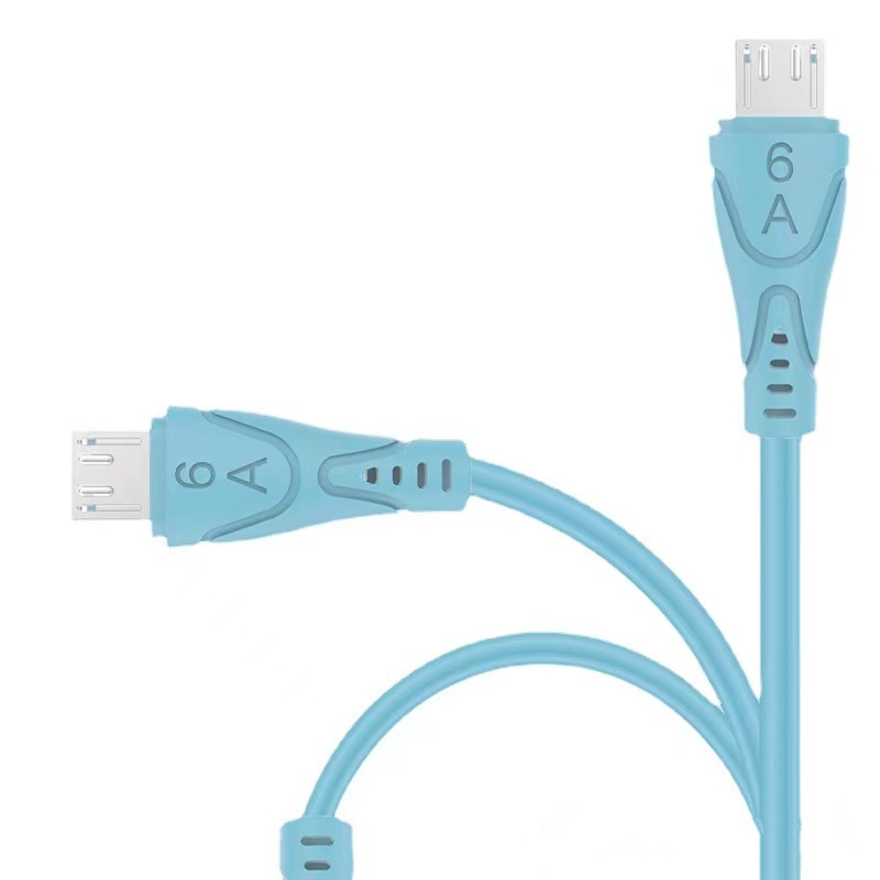 6A USB typu C kabel telefonu komórkowego Ładowarka 1m Szybkie ładowanie USB C Prowadzenie danych dla Xiaomi Samsung S22 Poco OnePlus