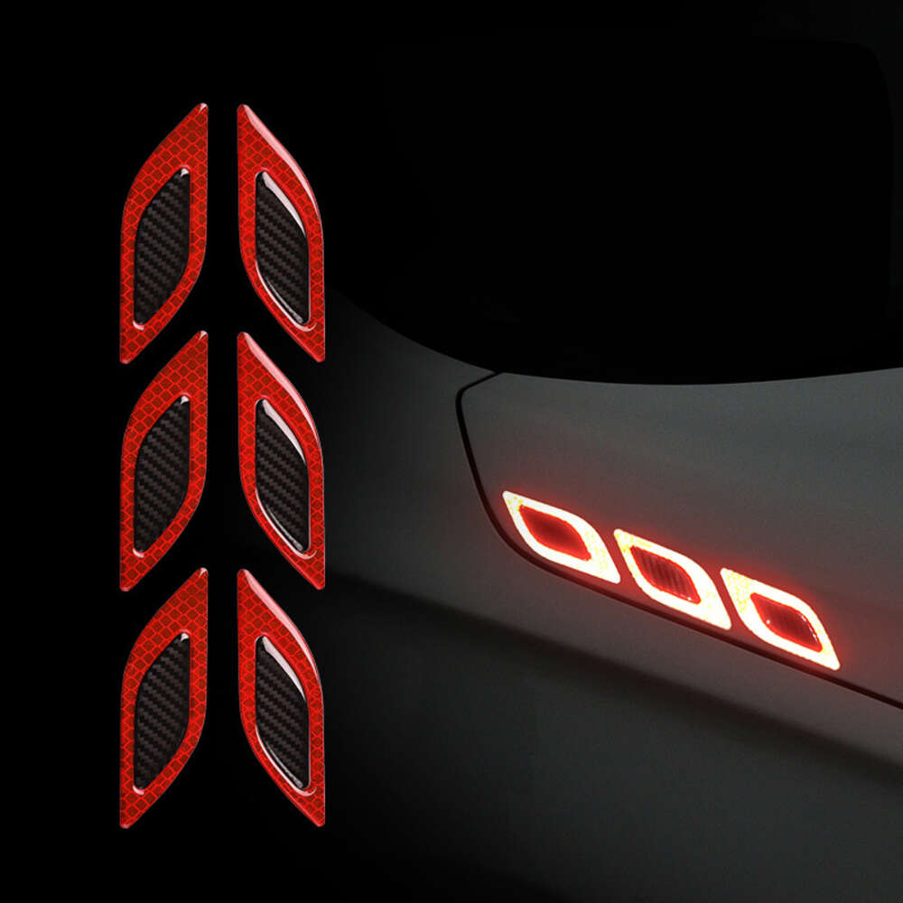 New /Car Reflective Stickers Anti-Scratch Safety Warning Sticker for Truck Auto Motor Exterior Decorative Accessories