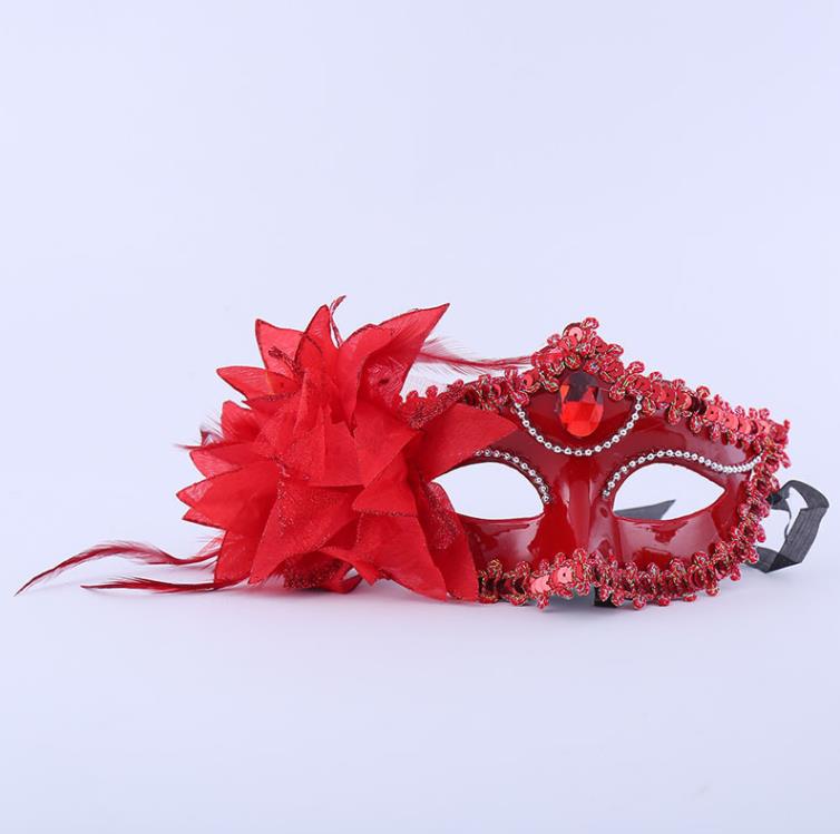 Princess Half Face Adult Sexy Mask Halloween Movie Cosplay Prom Party Masks Christmas Masquerade Kids Gift SN4464