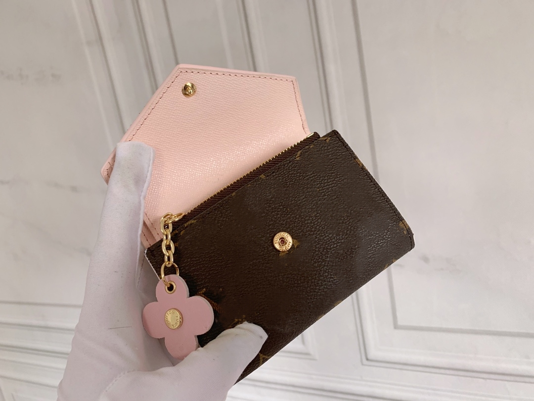 Lüks marka kadınlar kısa cüzdanlar mektup baskılı çiçek fermuarlı madeni para çantaları klasik metal toka kadın emilie cüzdan tasarımcı bayanlar debriyaj çantaları taşınabilir cep