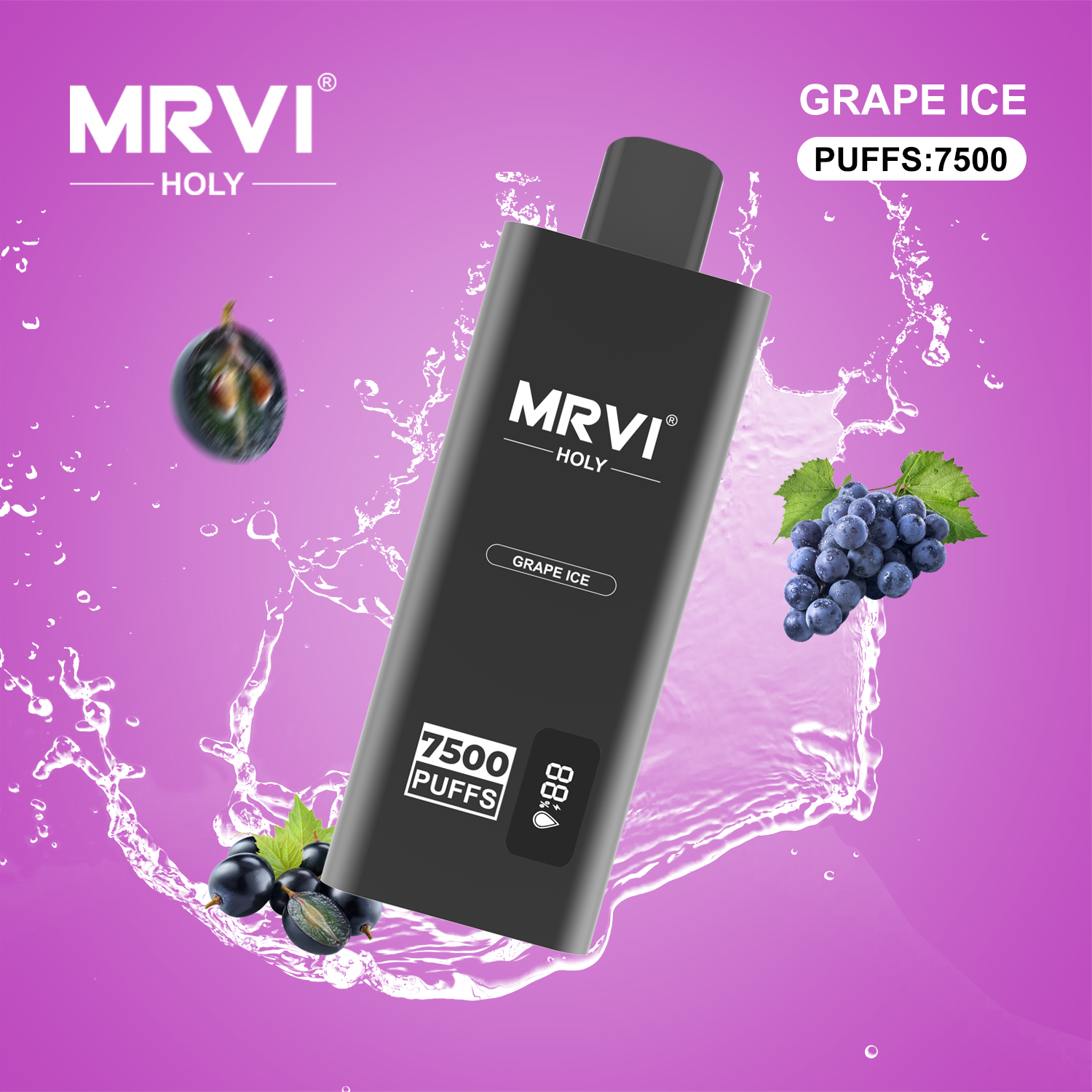 Original MRVI BAR Local Warehouse Puff 7500 Disposable Vape VS Tornado 7000 With Rechargeable 600mAh Battery 15ml Prefilled Carts 7500 Puff Vapes Pen