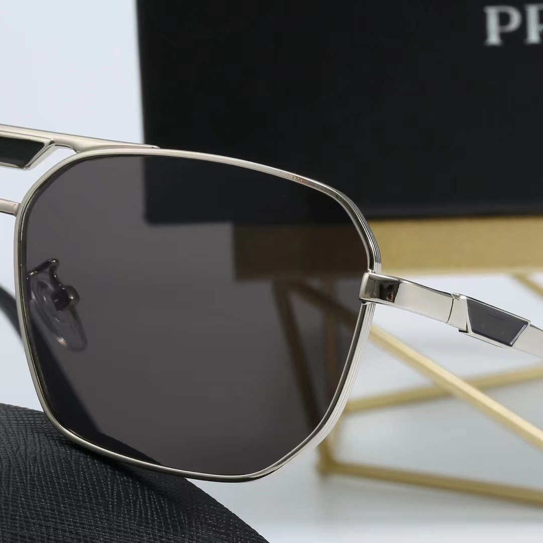 top 2023 new luxury brand pra women designer sunglasses fashion uv protection glasses for men woman glass with packing