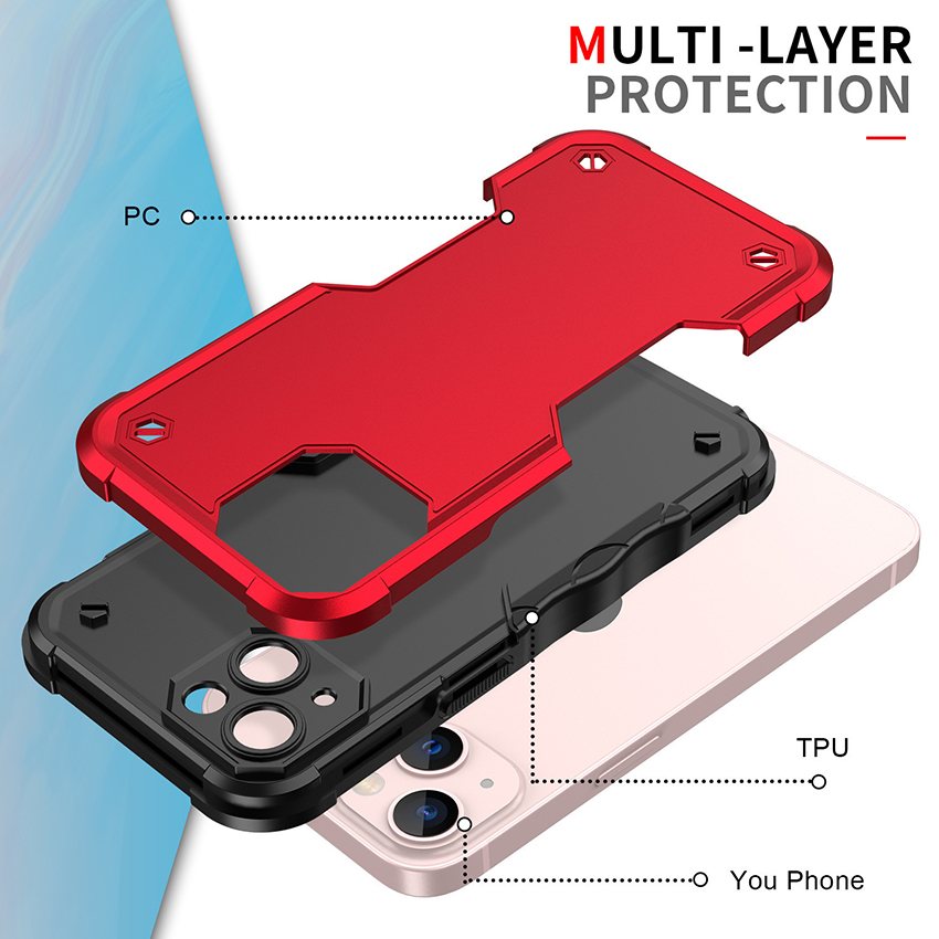 iPhone 15 Pro Max 14 Plus 13 Pro Max 4 Corners Cushion Protective Non-Slip Anti-Shock Rugged Armor Coverの電話ケース