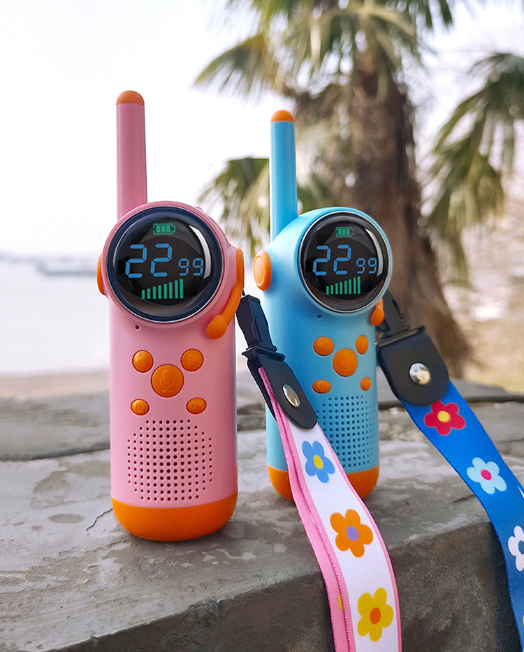 Walkie-talkie Portable pour enfants, émetteur-récepteur portatif, portée de 3KM, Radio, jouets pour enfants, cadeau de noël