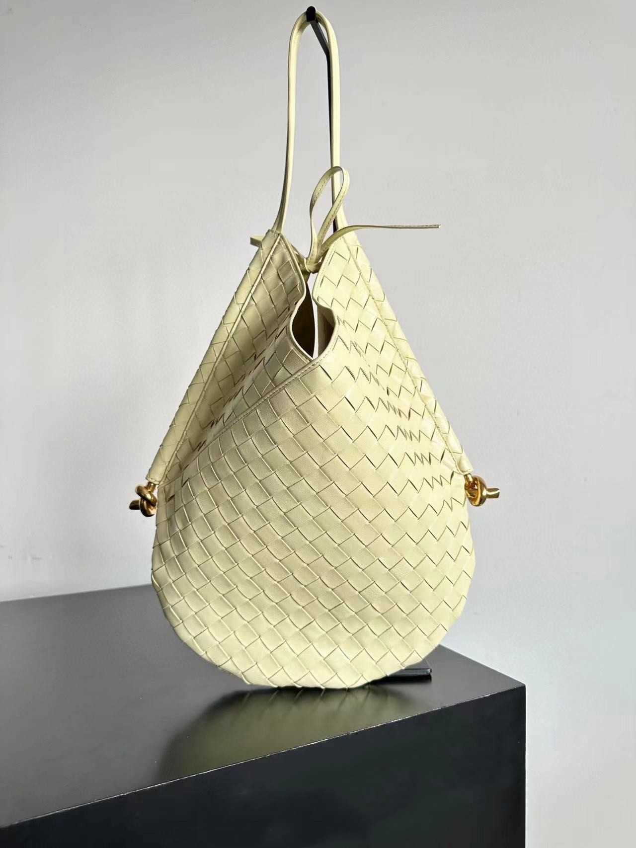 Luxury Bag Bottga Vene Women's Bag Solstice Shoulder Same Shoulder Backpack Woven Sheepskin Single Shoulder Bag Women's Bag X