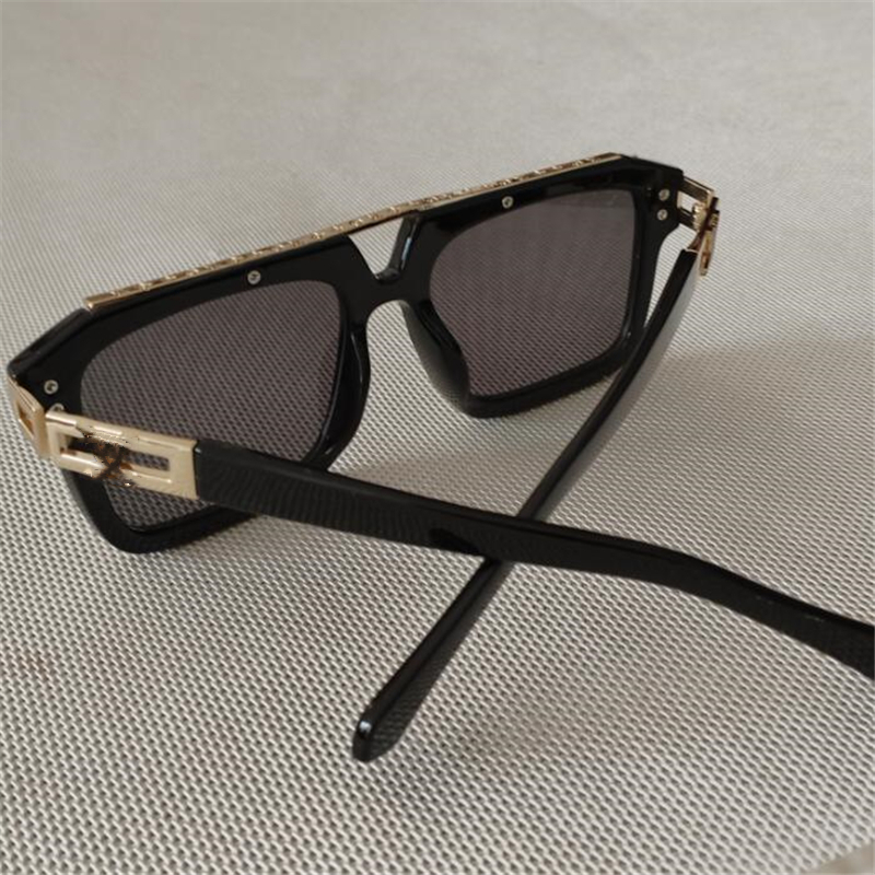 Gafas de sol rectangulares de moda para hombres Gafas polarizadas casuales al aire libre para hombres y mujeres Reconocen viseras