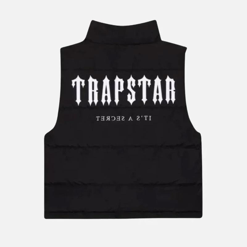 Trapstar Decoded Shooters Gilet Light Blue Gradient Vest Men Hyperdrive Irongate Badge Jacket Ice London UK Winter Coats