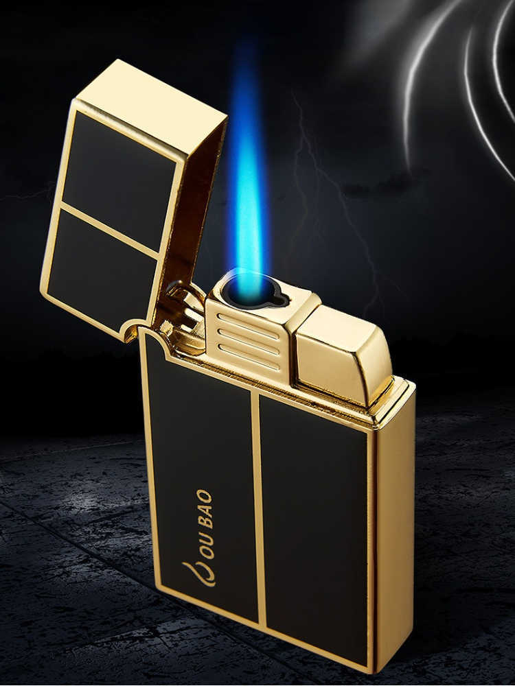 Langsheng – briquet Direct en métal de haute qualité, sans gaz, coffret cadeau, briquet économique et de haute qualité Z1R8