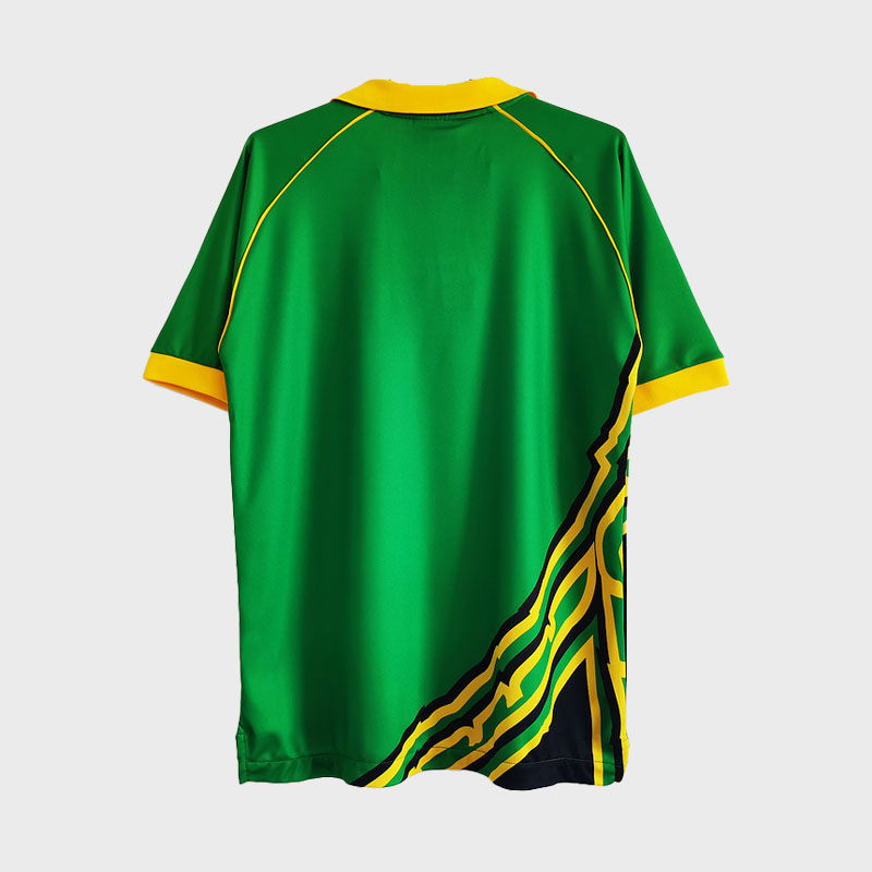 Maillot de football rétro jamaïque 1998, maillots de football à domicile et à l'extérieur